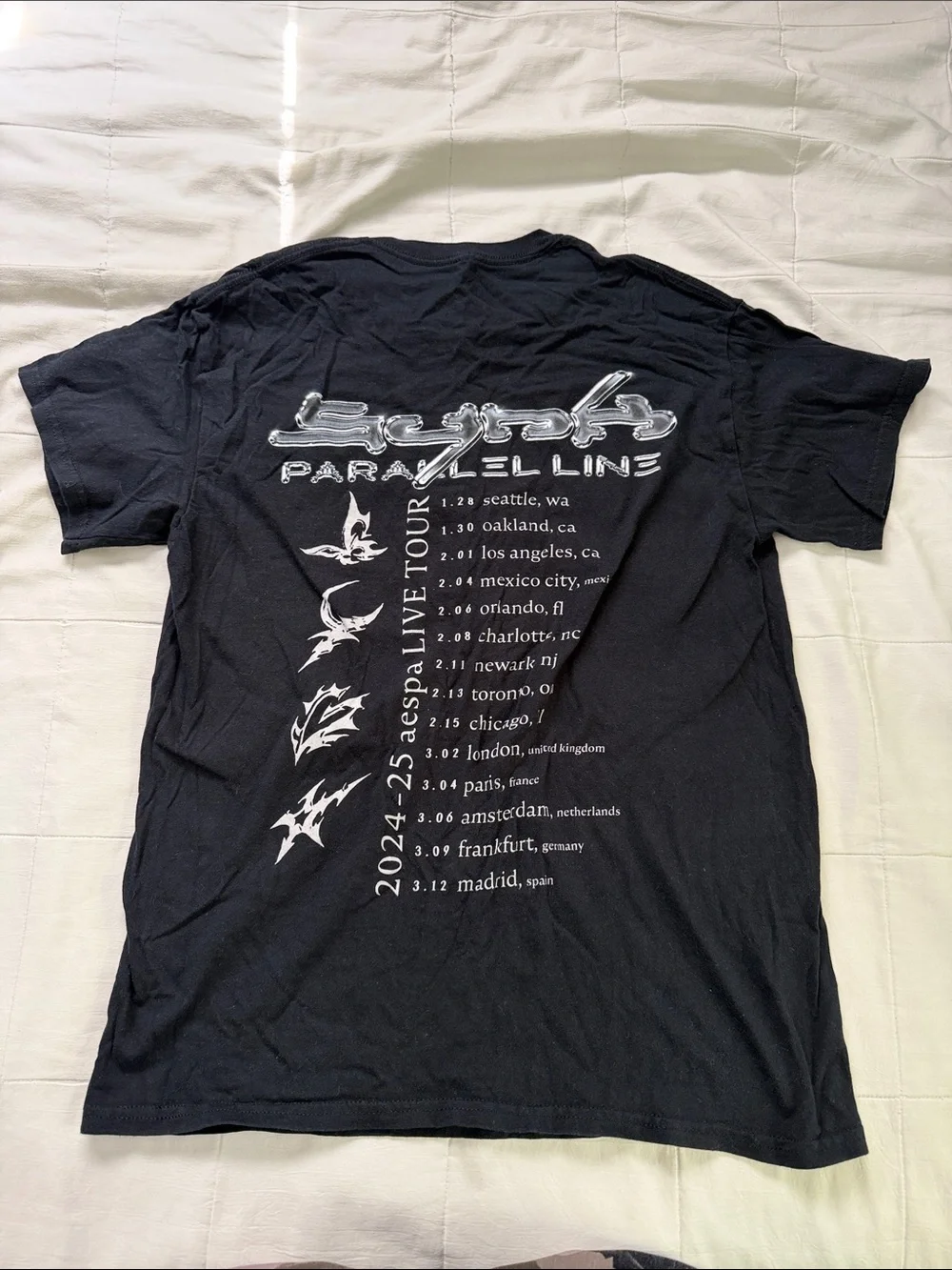 adidas Black Graphic Short Sleeve Tee